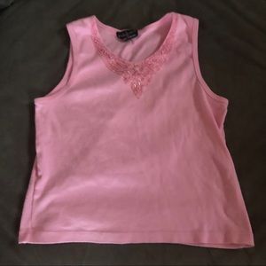 Rubbies Boutique Top w/Embellishments